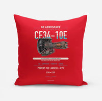 Thumbnail for CF34-10E design on red pillow