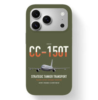 Thumbnail for Airbus CC-150T Polaris design on green army magsafe iphone case, for iPhone 17 Pro