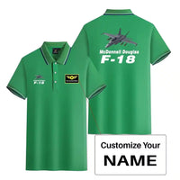 Thumbnail for Customisable F-18 Hornet Polo Shirt - view 7