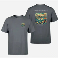 Thumbnail for VINTAGE G4005 - The Seaplane Trials - Double-Side T-Shirt design on gray double side t shirt