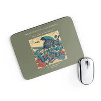 Thumbnail for VINTAGE G4452 - The Mechanic's Lunch Whistle - Designed Mouse Pads design on greenarmy rectangle