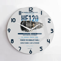 Thumbnail for HF120 design on light gray no frame wall clock