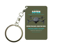 Thumbnail for ACSL SOTEN Key Chain design on green army key chain