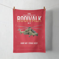 Thumbnail for Denel Rooivalk Mk 1F design on red towel