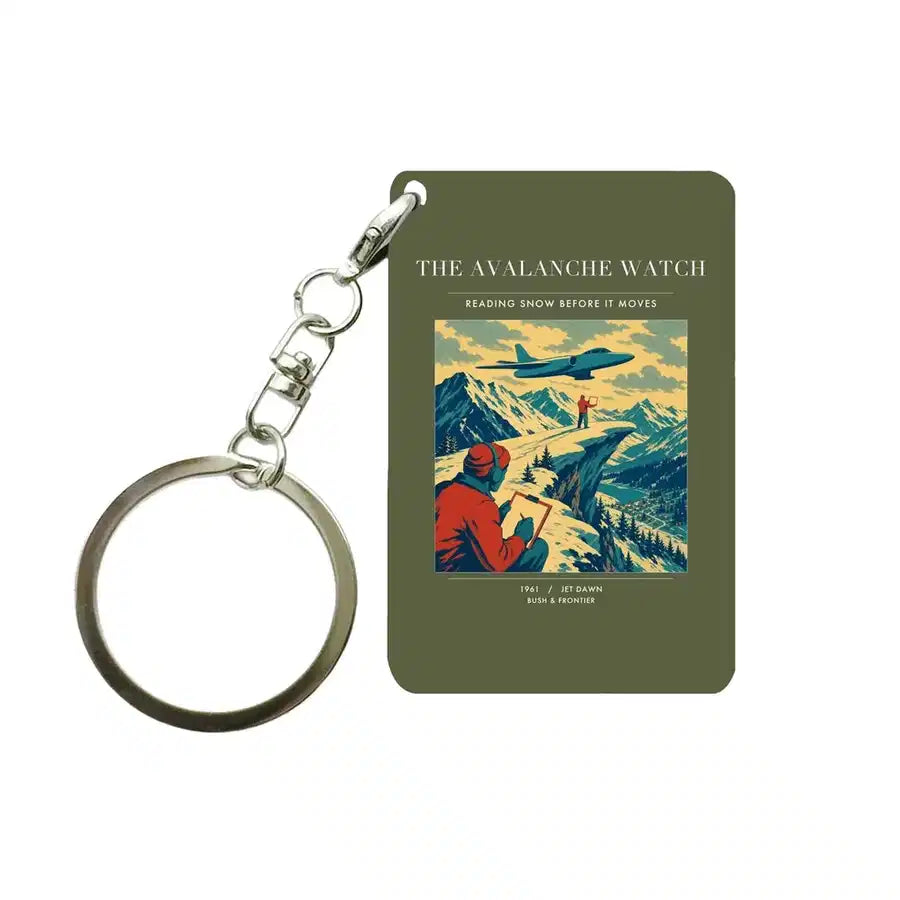 VINTAGE G4344 - The Avalanche Watch - Designed Key Chain design on greenarmy