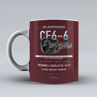Thumbnail for Mug design on dark red cf6 6