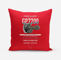 Thumbnail for GP7200 design on red pillow