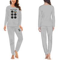 Thumbnail for Pilot's 6 Pack women pajamas - Light Gray