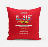 Thumbnail for Canadair CL-215T design on red pillow