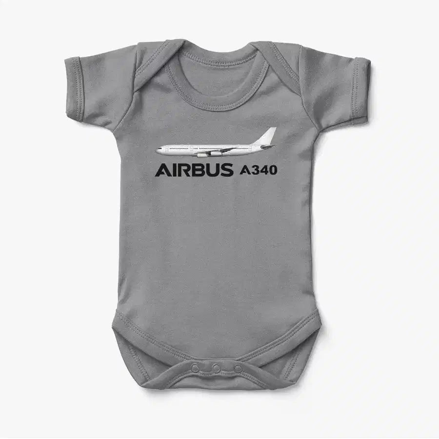 Airbus A340 Baby Bodysuit - view 7
