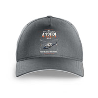 Thumbnail for Bell 412EPI design on gray printed hat