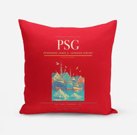 Thumbnail for Petersburg James A. Johnson Airport (PSG) design on red pillow