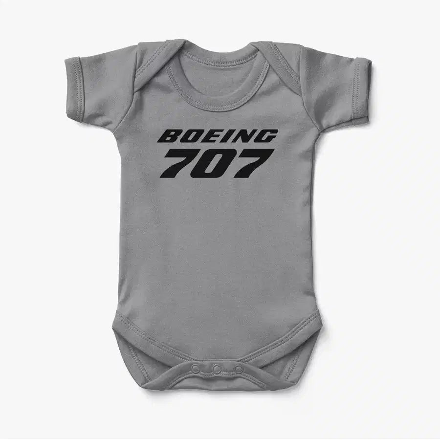 Boeing 707 Baby Bodysuit - view 7