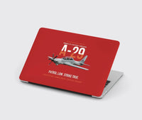 Thumbnail for A-29 Super Tucano Light Attack design on red MacBook case