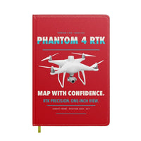 Thumbnail for DJI Phantom 4 RTK design on red notebook