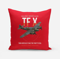 Thumbnail for Bristol Beaufighter TF X design on red pillow