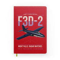 Thumbnail for F3D-2 Skyknight design on red notebook