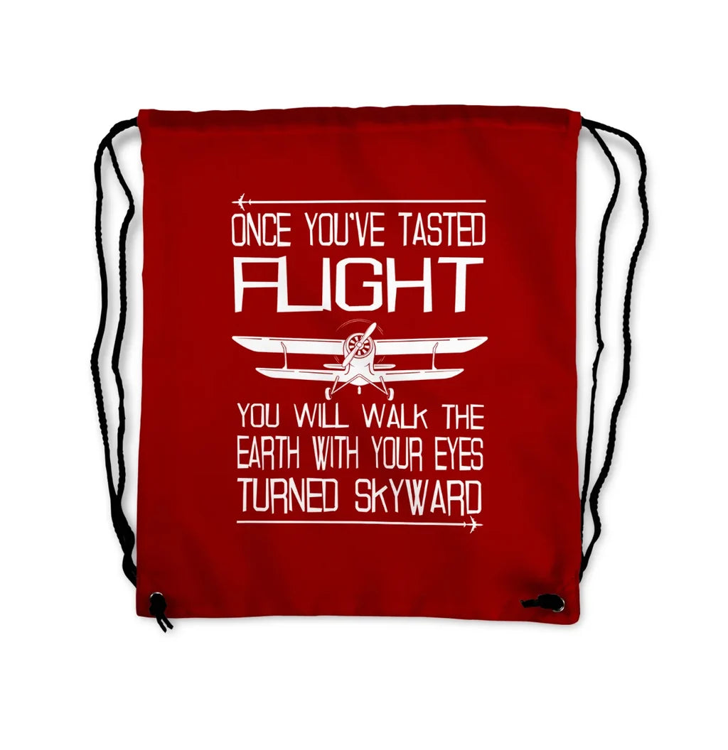 Once You've Tasted Flight Drawstring Bag - view 7