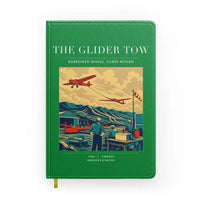 Thumbnail for VINTAGE G4249 - The Glider Tow - Designed Notebooks design on green