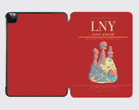 Thumbnail for Lanai Airport (LNY) design on red ipad tablet case
