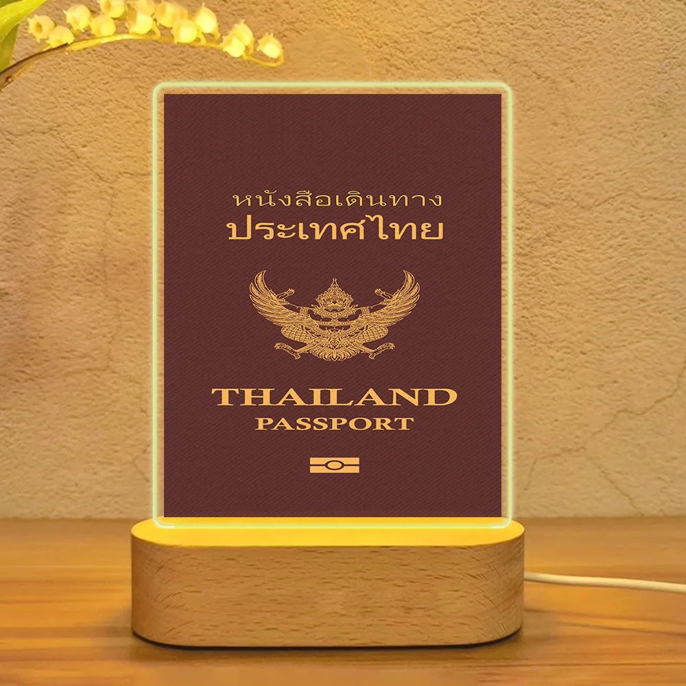 Thailand Passport Lamp - view 7