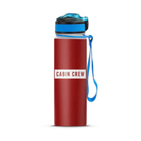 Thumbnail for Cabin Crew Text Sports Bottle - view 7