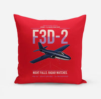 Thumbnail for F3D-2 Skyknight design on red pillow