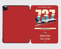 Thumbnail for Boeing 737-200 design on red ipad tablet case