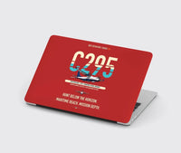 Thumbnail for Airbus C295 MPA/ASW design on red MacBook case