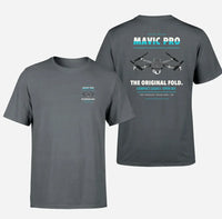 Thumbnail for DJI Mavic Pro design on gray t shirt