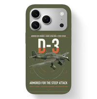 Thumbnail for Junkers Ju 87D-3 design on green army magsafe iphone case, for iPhone 17 Pro