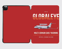 Thumbnail for Saab GlobalEye design on red ipad tablet case