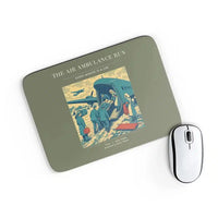 Thumbnail for VINTAGE G4506 - The Air Ambulance Run - Designed Mouse Pads design on greenarmy rectangle