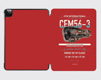 Thumbnail for CFM56-3 design on red ipad tablet case