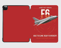 Thumbnail for English Electric Lightning F6 design on red ipad tablet case