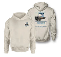 Thumbnail for JT8D design on khaki hoodie