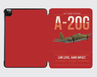 Thumbnail for A-20G Havoc design on red ipad tablet case