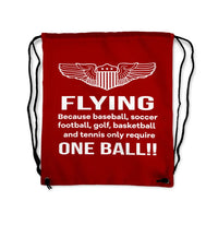 Thumbnail for Flying One Ball Drawstring Bag - view 7