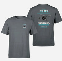 Thumbnail for DJI FPV design on gray t shirt