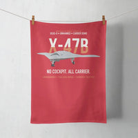 Thumbnail for X-47B UCAS-D Carrier Wing Without a Cockpit design on red towel