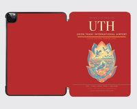 Thumbnail for Udon Thani International Airport (UTH) design on red ipad tablet case