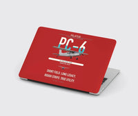 Thumbnail for Pilatus PC-6 Porter design on red MacBook case