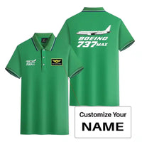 Thumbnail for Customisable Boeing 737 Polo Shirt - view 7