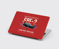 Thumbnail for F8F-2 Bearcat Climb First Fight Hard design on red MacBook case