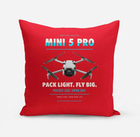 Thumbnail for DJI Mini 5 Pro design on red pillow