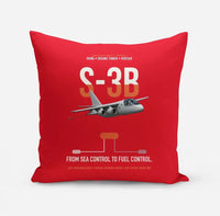 Thumbnail for S-3B Viking design on red pillow