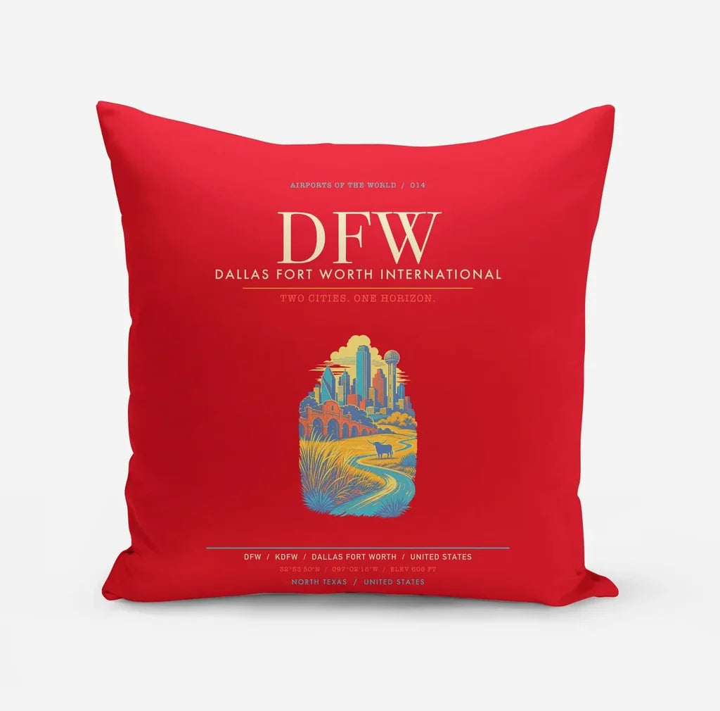 Dallas Fort Worth International Airport DFW - Red