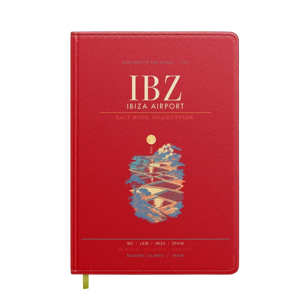 Ibiza Airport IBZ - Ses Salines Moon-Tide Loom - Red