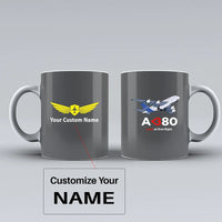 Thumbnail for Customisable Airbus A380 Mug - view 7