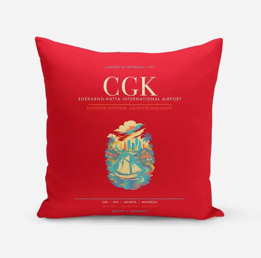 Jakarta Soekarno-Hatta International Airport CGK - Red